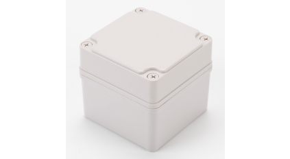 Корпус для РЭА WME (YEE) EPA101009G, 100x100x90 мм, ABS, Светло-серый фото 2