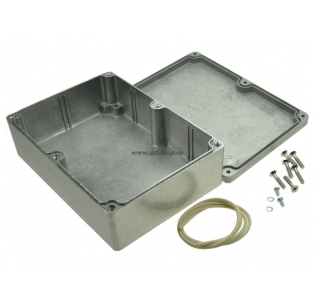 Корпус для РЭА GAINTA G120, 171x121x55 мм, Алюминий, Натуральный