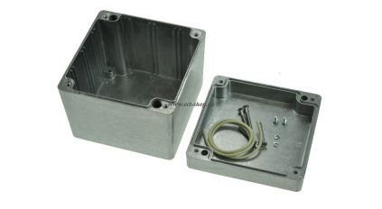 Корпус для РЭА GAINTA G137, 120x120x101 мм, Алюминий, Натуральный фото 1