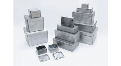 Корпус для РЭА GAINTA G120P (BK), 171x121x55 мм, Алюминий, Черный фото 1