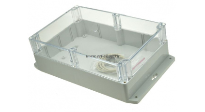 Корпус для РЭА GAINTA G232CMF, 222x146x75 мм, Поликарбонат, Светло-серый фото 1