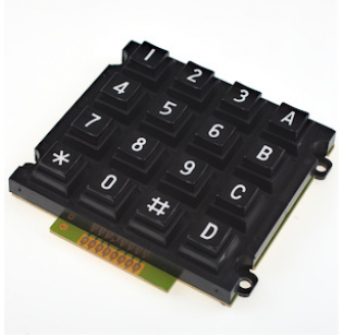 Клавиатура ACCORD AK-1607-N-BBW-WP