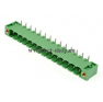 Клеммная колодка DINKLE 5EHDRM-14P, 14 контактов, сечение провода - мм2, ток 18 A, Зеленый фото 2