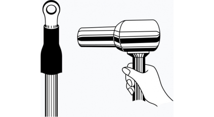Термоусадочная трубка AVC CB-HFT-13 (100м) фото 3