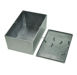 Корпус для РЭА GAINTA G0347, 187x118x81 мм, Алюминий, Натуральный