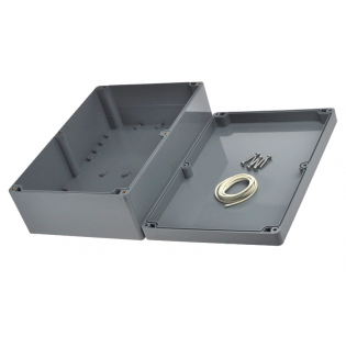 Корпус для РЭА GAINTA G378, 265x185x95 мм, ABS, Темно-серый