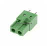 Клеммная колодка DINKLE 2ESDCV-02P, 2 контакта, сечение провода - мм2, ток 18 A, Зеленый фото 4