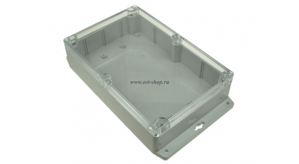 Корпус для РЭА GAINTA G218CMF, 222x146x55 мм, Поликарбонат, Светло-серый фото 1
