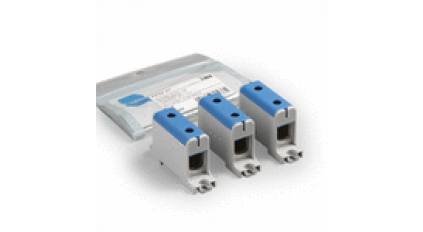 Клеммная колодка ENSTO KE62.2T, сечение провода 16-95 мм2, ток 245 A, Синий фото 1