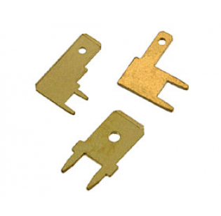 Клемма штыревая плоская на плату KST PC110-948LR (1000шт)