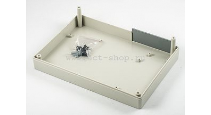 Корпус для РЭА GAINTA G1500, 220x156x52 мм, ABS, Светло-серый фото 3