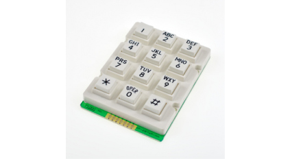 Клавиатура ACCORD AK-207-A-WWB фото 1