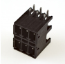 Клеммная колодка DINKLE 0221-2206 THT, 6 контактов, сечение провода - мм2, ток 8 A, Черный фото 6