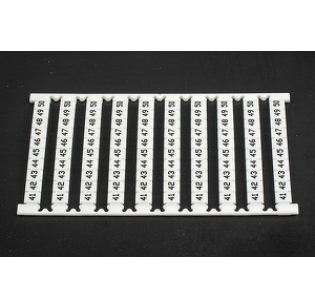 Маркер для клеммников DIN DINKLE TM07W-FH05