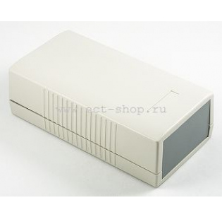 Корпус для РЭА GAINTA G454, 190x100x60 мм, ABS, Светло-серый