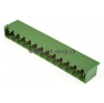Клеммная колодка DINKLE 5EHDVC-13P, 13 контактов, сечение провода - мм2, ток 18 A, Зеленый фото 2