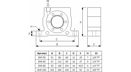 Пневмовибратор FINETEK BVR-100 фото 4