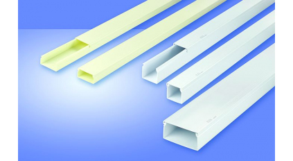 Кабель канал пласт цельный AVC 7550C фото 1