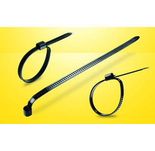 Стяжки многоразовые пластиковые, AVC ALR-220AH-B (100шт)