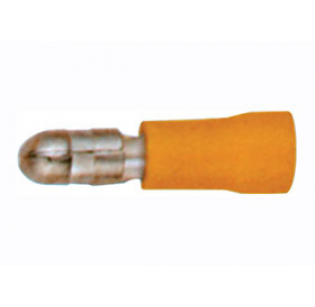 Кабельный разъем круглый штыревой male 5.0 KST MPV5-195-YELLOW (500шт)