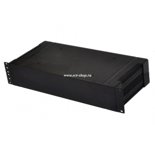 Корпус для РЭА GAINTA G17082UBK, 203x431x86 мм, ABS, Черный