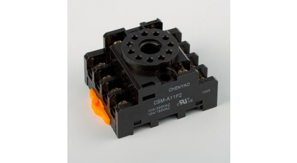 Гнездо для реле CHENYAO CSM-A11F2 фото 1