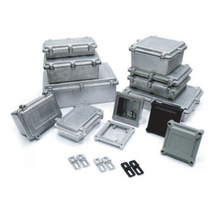 Корпус для РЭА GAINTA HQ007EMS, 192x96x67 мм, Алюминий, Натуральный