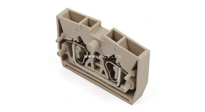 Клеммная колодка DINKLE PM2.5WCB, Винтовая, сечение провода 0.5-2.5 мм2, ток 25 A, Бежевый фото 3