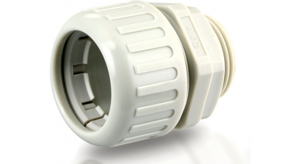 Вводная муфта для гофрированной трубы AVC N-FN2103-18G, 18 мм фото 1