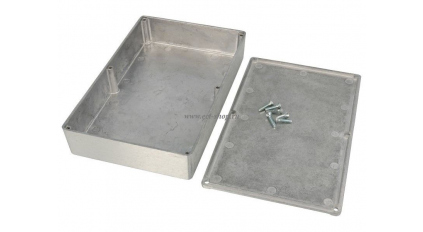 Корпус для РЭА GAINTA G0477, 187x118x38 мм, Алюминий, Натуральный фото 1